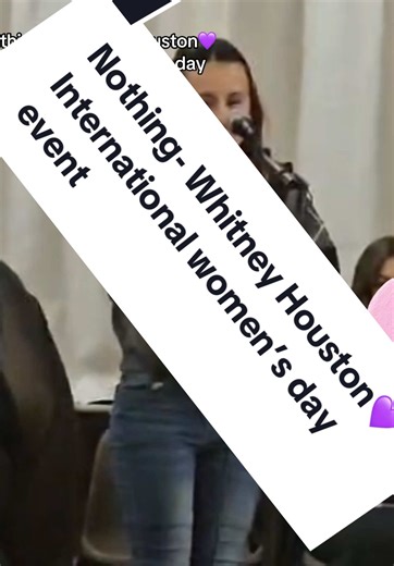 Celebrate International Women's Day with Whitney Houston