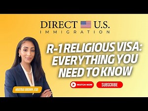 R-1 Religious Visa Everything You Need to Know | R1 religious visa qualify and apply process