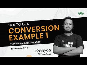 NFA to DFA Conversion Example 1 | The Complete Guide to NFA/DFA | GeeksforGeeks GATE