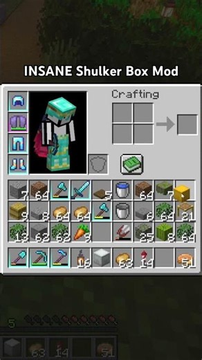 Shulker box mod? #minecraft #minecraftmods #minecraftshorts #new #yt #sub #shorts #fyp #viral #mc