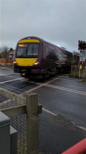 (Rare) EMR Class 170 (170501) 'Let's Roll With Pride' passing Cherry Willingham Crossing