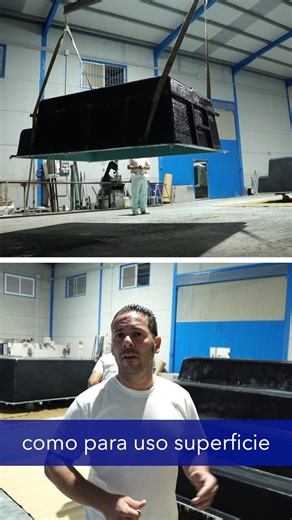 #moldes de una #piscina de #poliester Los moldes son la pieza matriz donde se copian los modelos de piscinas El tamaño de los modelos #estandar oscilan entre 2,50x175 cms hasta 8x4 cms El molde #original se fabrica en #madera El #exterior del molde será el #interior de la piscina Tiene #escaleras de entrada a la piscina con peldaños #antideslizantes Se le aplica el #gelcoat para conseguir el #color deseado y el #barriercoat para evitar que el color o la sal dañe dicho color Se finaliza con la ap