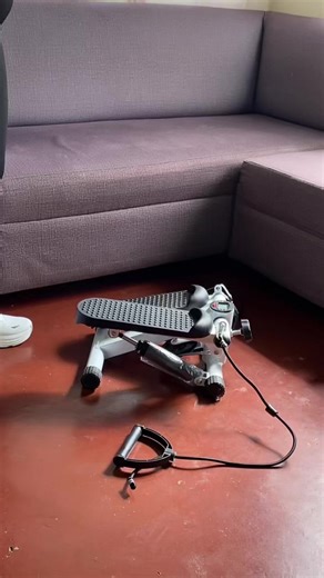 Effective Home Workout with Stepper Exercise