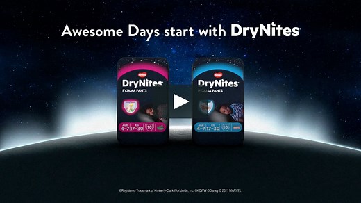 DRYNITES LESS WORRY MORE CHILDHOOD