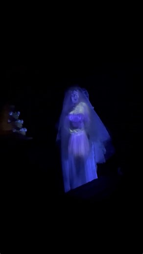 Disney Haunted Mansion, Constance Hatchaway, Bride Ghost #disneyland #hauntedmansion #ghost