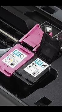 HP Envy 5030, 5032, 5034 Ink Cartridge Install /Change/Replace / Setup quick video