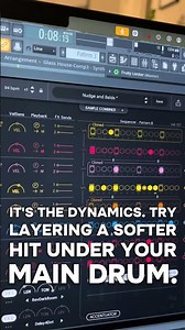 Quick Producer Tip: If the drums feel stiff, it could be dynamics. Layer, space, and no quantizing.
