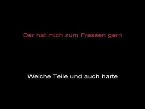 Rammstein - Mein Teil (instrumental with lyrics)