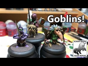 Moonstone - The Goblin City | Unboxing & Painting Resin Miniatures by Goblin King Games | Sponsored