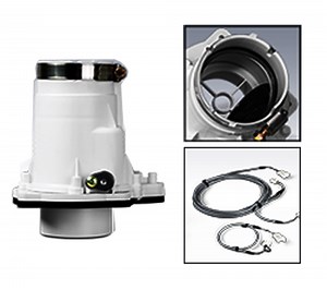 Navien 30014367A Common Vent Collar Kit and Back Draft Damper