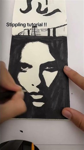 Stippling Tutorial! #stipplingart #art #drawing #artist #artwork