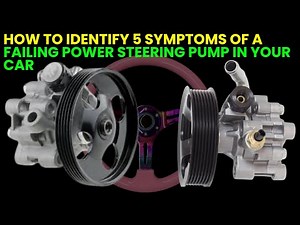 How to Identify 5 Symptoms of a Failing Power Steering Pump in Your Car #PowerSteeringPump