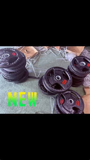Added 450kg of olympic weight plates to the gym floor. #olympicbarbellweight #10kg #15kg #20kg #Ebefitnessgym | E B E Fitness Gym