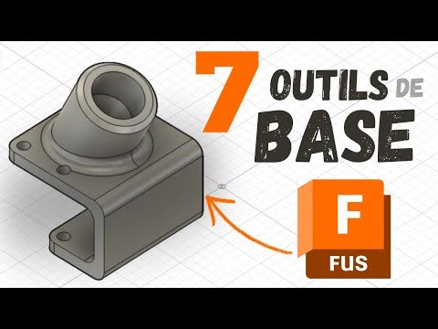 Fusion 360 : les 7 OUTILS DE BASE à connaître ABSOLUMENT quand on débute