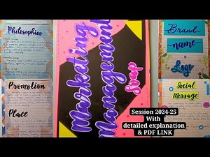 BST project class 12 on marketing management Soaps | Project on marketing class 12th ‪@craftykhushii‬