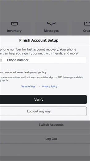 How to log out of your account in Roblox