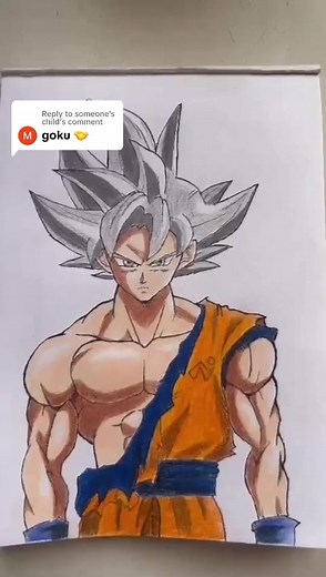 Goku MUI Drawing Tutorial for Anime Fans