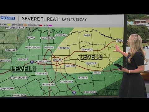 Chance for severe weather, including large hail, returns to North Texas Cinco de Mayo