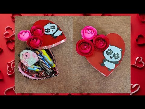 Valentine's gift box Idea 💖🌹#diy #craft #gifts ideas