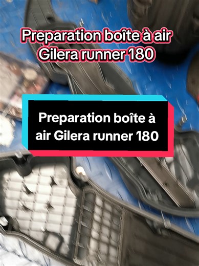Modification de la boîte à air Gilera Runner 180