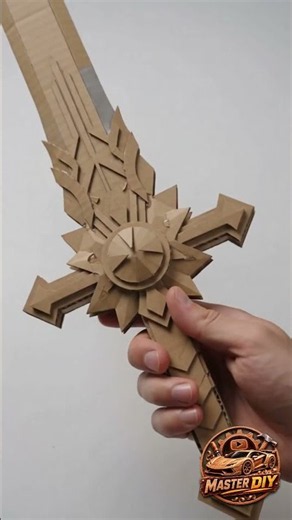 Don't Throw Away Old Boxes! Make This Epic Cardboard Sword