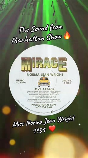 La petite histoire du single de Norma Jean Wright – Love Attack (Mirage Records, 1983). Une pépite boogie/soul trop souvent oubliée… mais essentielle pour tout DJ amoureux des grooves early-80’s. Aujourd’hui, focus sur un single qui a laissé une empreinte discrète mais profonde sur les dancefloors : “Love Attack”de Norma Jean Wright, sorti en 1983 sur le cultissime label Mirage Records. Un titre façonné par un trio de musiciens d’exception : John Vernon “Skip” Anderson, Steve Williams, et l’imme