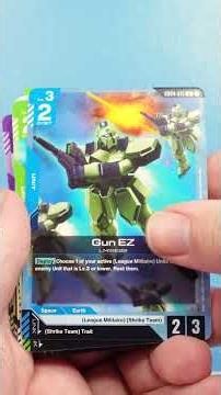 My first TCG opening since I was a kid!? Gundam Trading Card Game