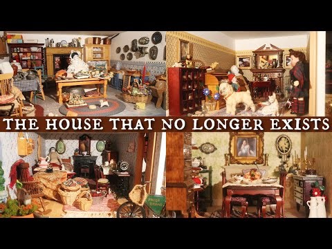 A Very Special Tour Of A Dolls House That Is No More! Lovely Miniatures!
