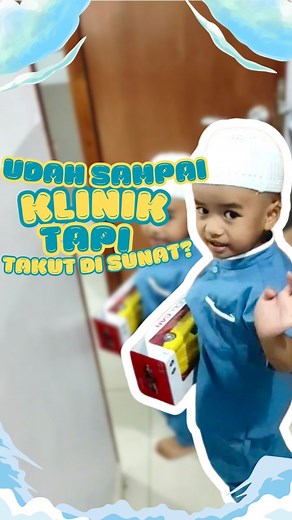 Sudah sampai di klinik, tapi Abang takut sunat? Jangan khawatir Bun, di ABM ada metode agar si Abang tidak takut dan merasa nyaman ketika sunat loh😍 • • Rumah Sunat ABM melayani: ☑️ Sunat Modern untuk Anak & Bayi ☑️ Bius Tanpa Jarum Suntik ☑️ Sunat Gemuk ☑️ Sunat Berkebutuhan Khusus ☑️ Sunat Dewasa Dengan metode Klamp, Sunat menjadi Lebih Cepat, Tanpa Jahitan, Tanpa Perban, Aman dan Nyaman karena Minim Perdarahan & Minim Rasa Sakit. • Selama sunat anak dimanjakan dengan bermain games di tablet 