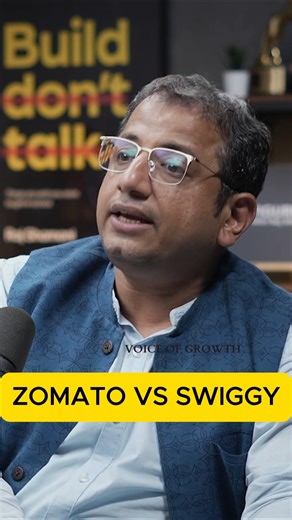 Zomato vs Swiggy — Who Really Wins? Both platforms changed how India orders food — but their strategies are not the same. One focuses on innovation, the other on scale. Which one do you prefer? #Zomato #Swiggy #FoodDelivery #IndianStartups #BusinessInsights #BrandComparison #StartupIndia #MarketingStrategy #TechInIndia | Voice of Growth