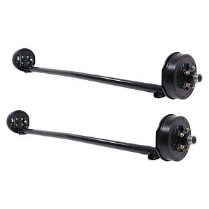 [Hot Item] Customized Size Drop Axle 3500 Lb Torsion Trailer Axle with Brakes