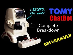 Old School Cool: Restoring a TOMY ChatBot Robot