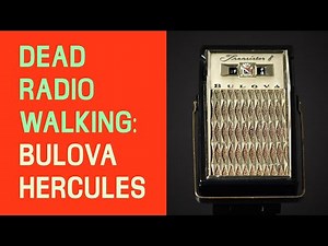 Vintage Electronics Repair: Dead Bulova Hercules transistor radio restoration