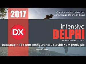 Datasnap como configurar seu servidor IIS em produção