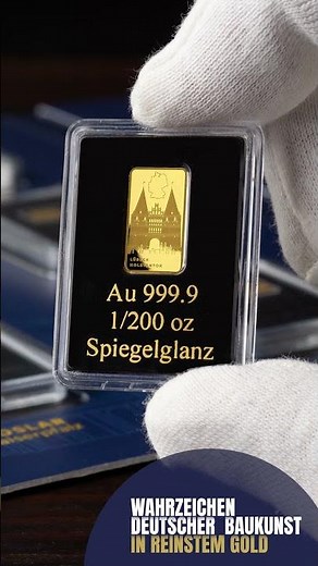 Deutsche Wahrzeichen Goldbarren | Jetzt bei MDM