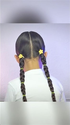❤️ PEINADO FÁCIL Y RÁPIDO para niña #peinados #nina #madre #peinadosfaciles #escuela