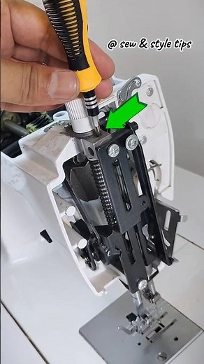 Fixing Needle Hitting Problem on Janome Sewing Machine ✅ #sewingmachineproblems #sewingmachinerepair