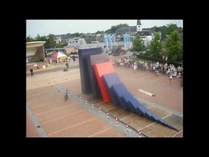 Largest Toppling Dominoes
