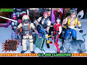 Ranking The NEWEST GI Joe Classified Figures!