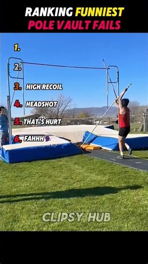 Ranking Funniest Pole Vault Fails 😂