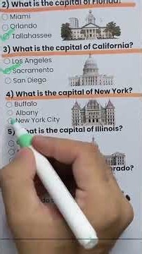 State Capital Quiz Can you get 6 7 ❓ Follow for daily Quizzz ☝️ #Quiz #statecapital #states #triv