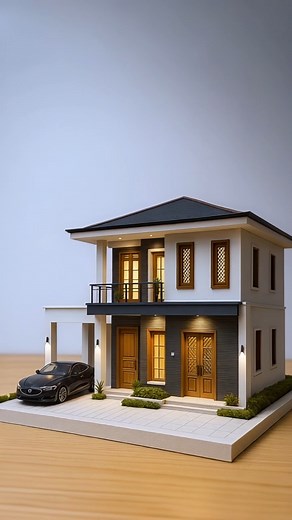 A House That Defines Modern Living! Discover the beauty of balance in this 2062 sq.ft. home — where classic design meets modern sensibility. With its dark brick cladding, sloping roof, and warm wooden finishes, this home isn’t just built… it’s crafted to inspire. 🏠 Ground Floor: 2 Bedrooms | Living | Dining | Kitchen | Work Area | Porch 🏡 First Floor: 1 Bedroom | Family Living | Balcony | Terrace ✨ Every corner speaks of thoughtful design and timeless charm. #KeralaHouseDesign #ModernHomeDesig