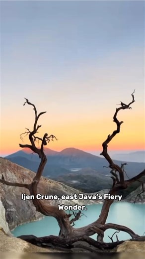 #231 KAWAH IJEN, EAST JAVA!! #kawahijen #java #indonesia #bluefire #info #travel #nature #shorts