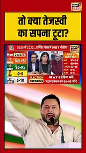 तो क्या तेजस्वी का सपना टूटा? | #biharelection2025