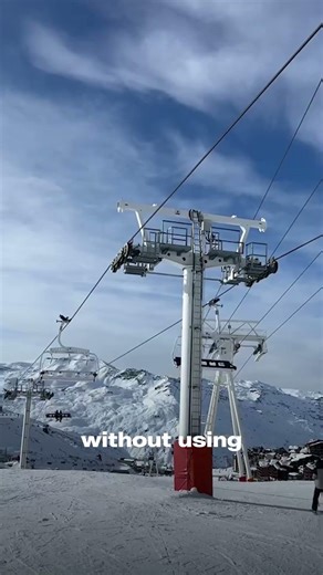 The heart of the largest ski area in the world ⛷️