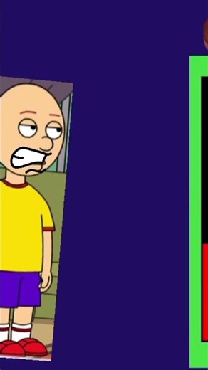 Caillou screams loudest than classic Caillou