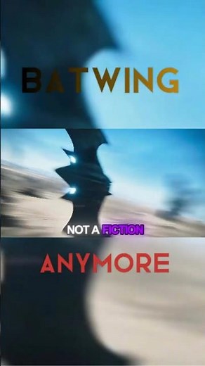 They Straight Up Copied the Batwing… and Made It Real #futuretech