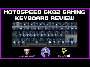 Motospeed GK82 Gaming Keyboard Review
