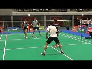 Semi final mixed double Belgian ch'ps 2019