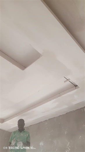 check out the making of this modern Ate pop ceiling design